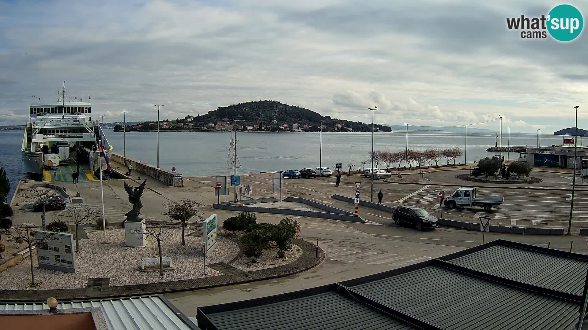 UGLJAN Webcam – Preko-Fähre nach Zadar