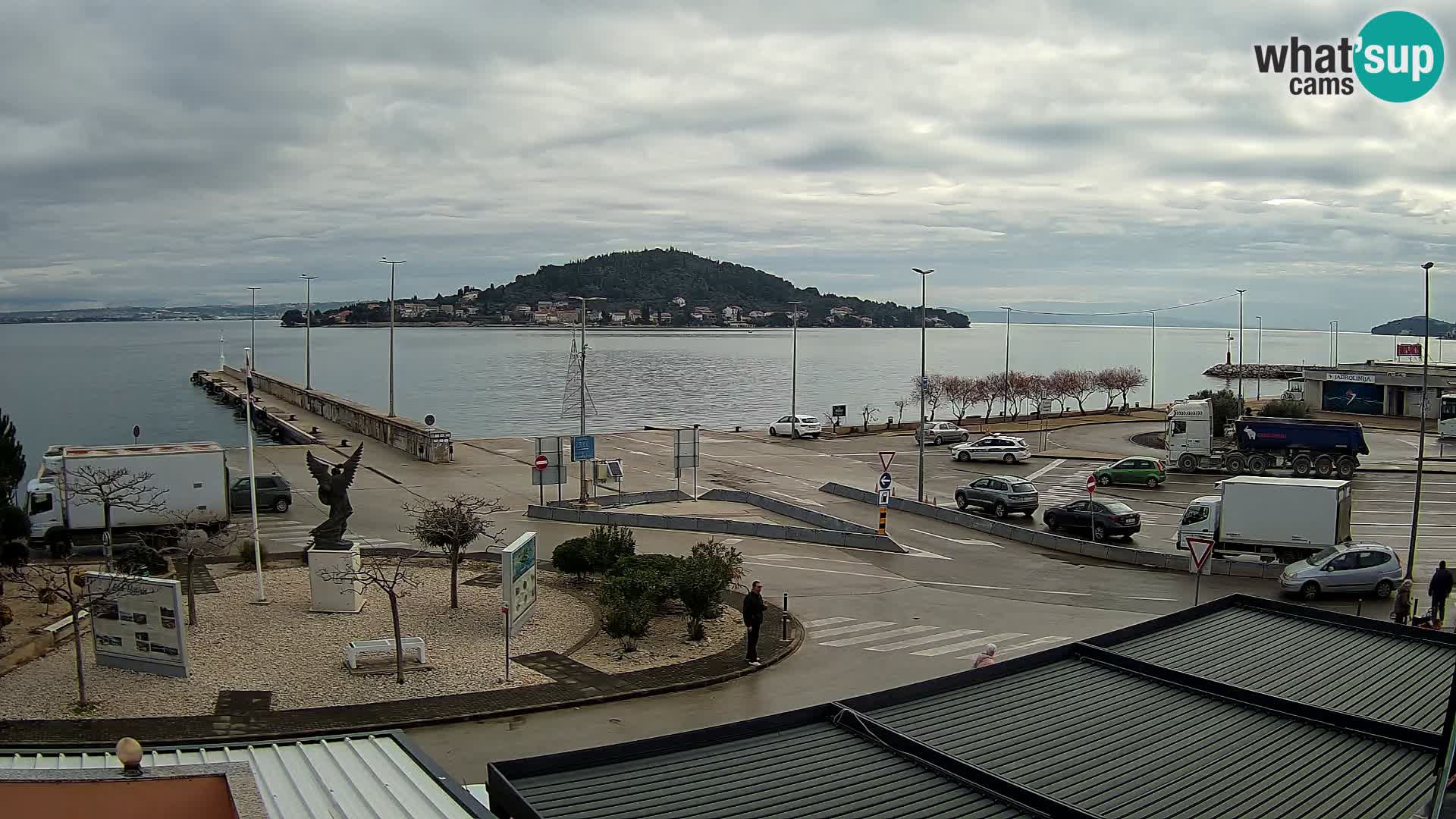 UGLJAN Webcam – Preko-Fähre nach Zadar