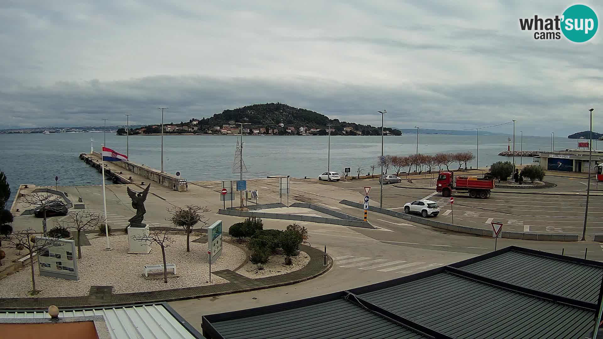 UGLJAN Webcam – Preko-Fähre nach Zadar