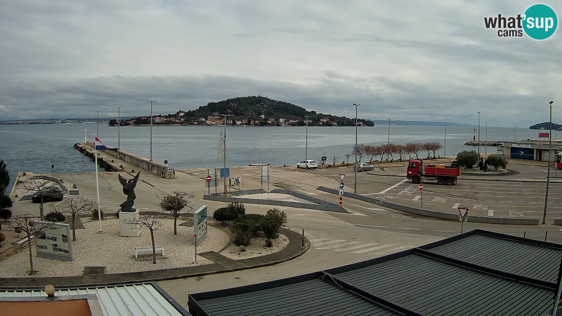 Cámara web UGLJAN – Transportar de Preko a Zadar