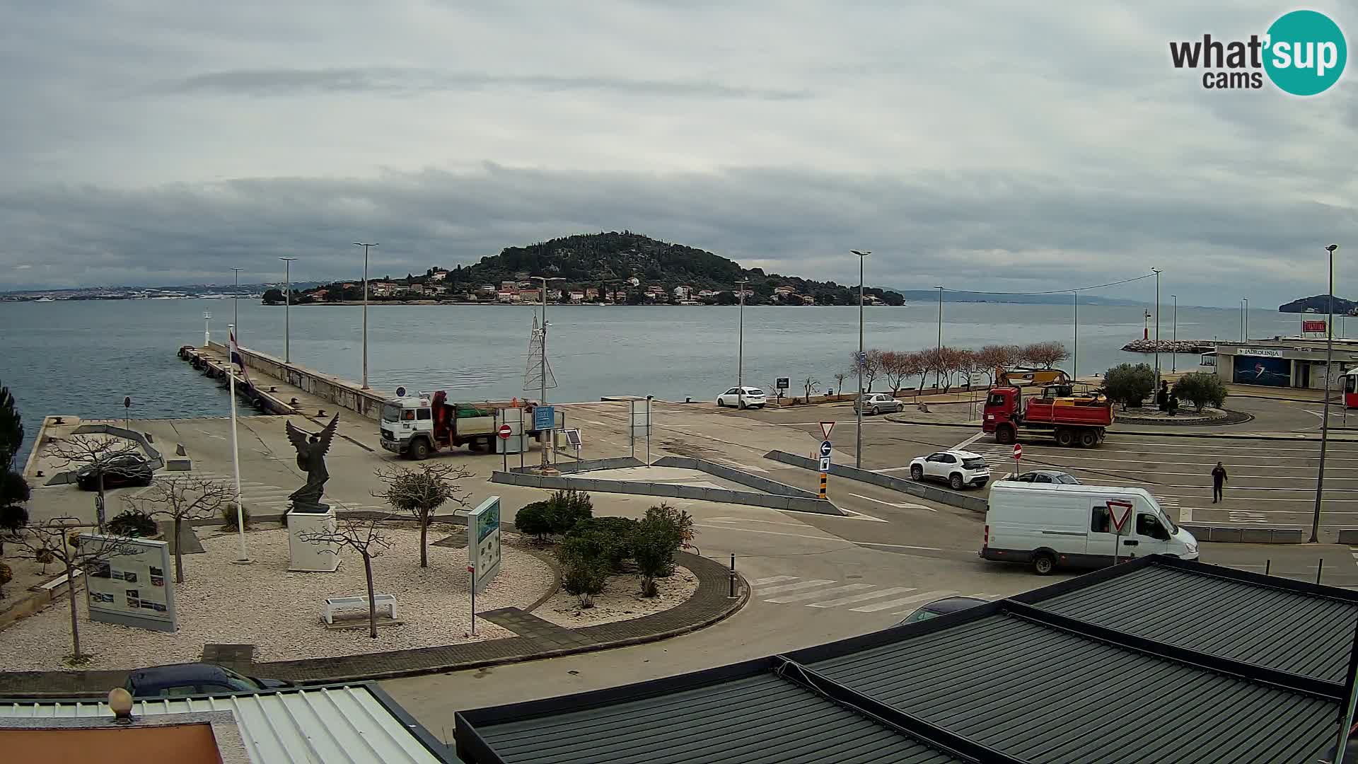 Web cam UGLJAN – Ferry de Preko à Zadar