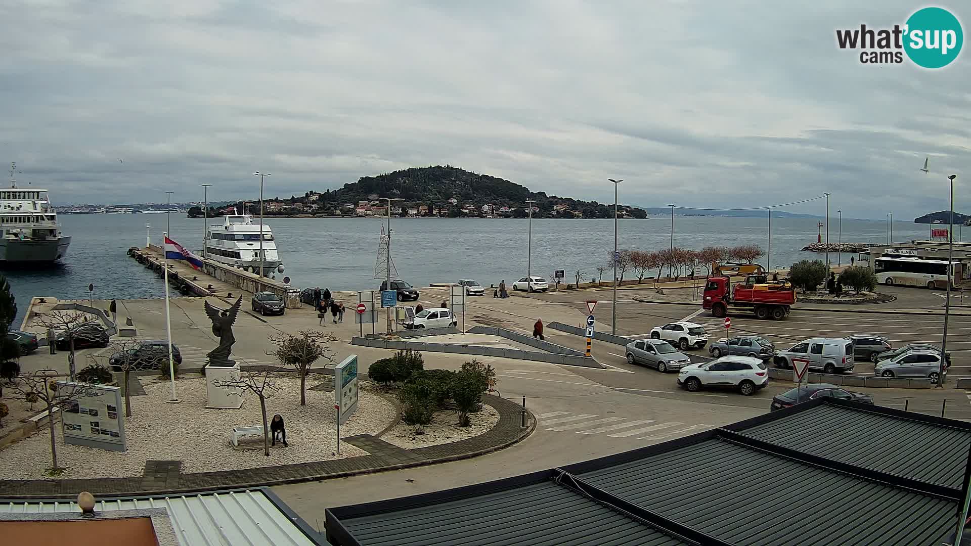 UGLJAN Webcam – Preko-Fähre nach Zadar