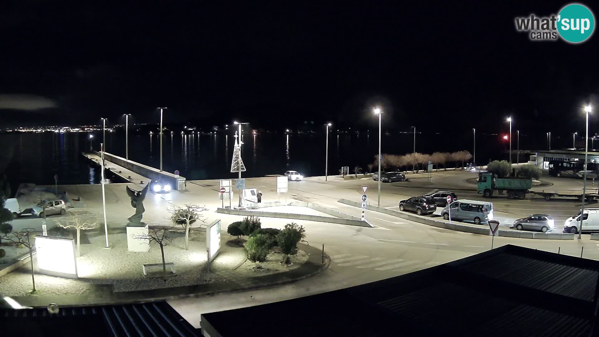 Web kamera Ugljan – Preko trajekt za Zadar