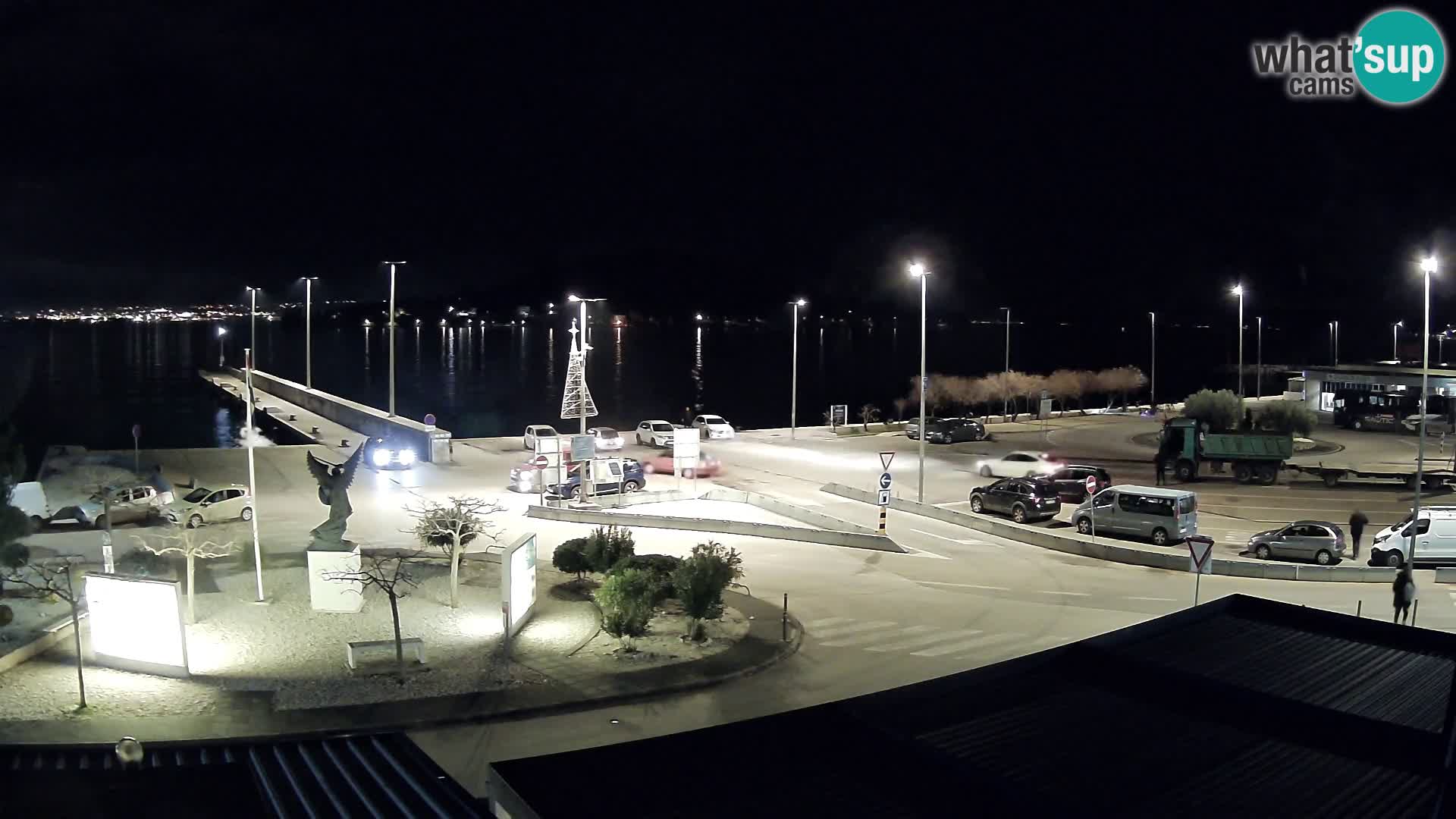 Spletna kamera Ugljan – trajekt Preko – Zadar