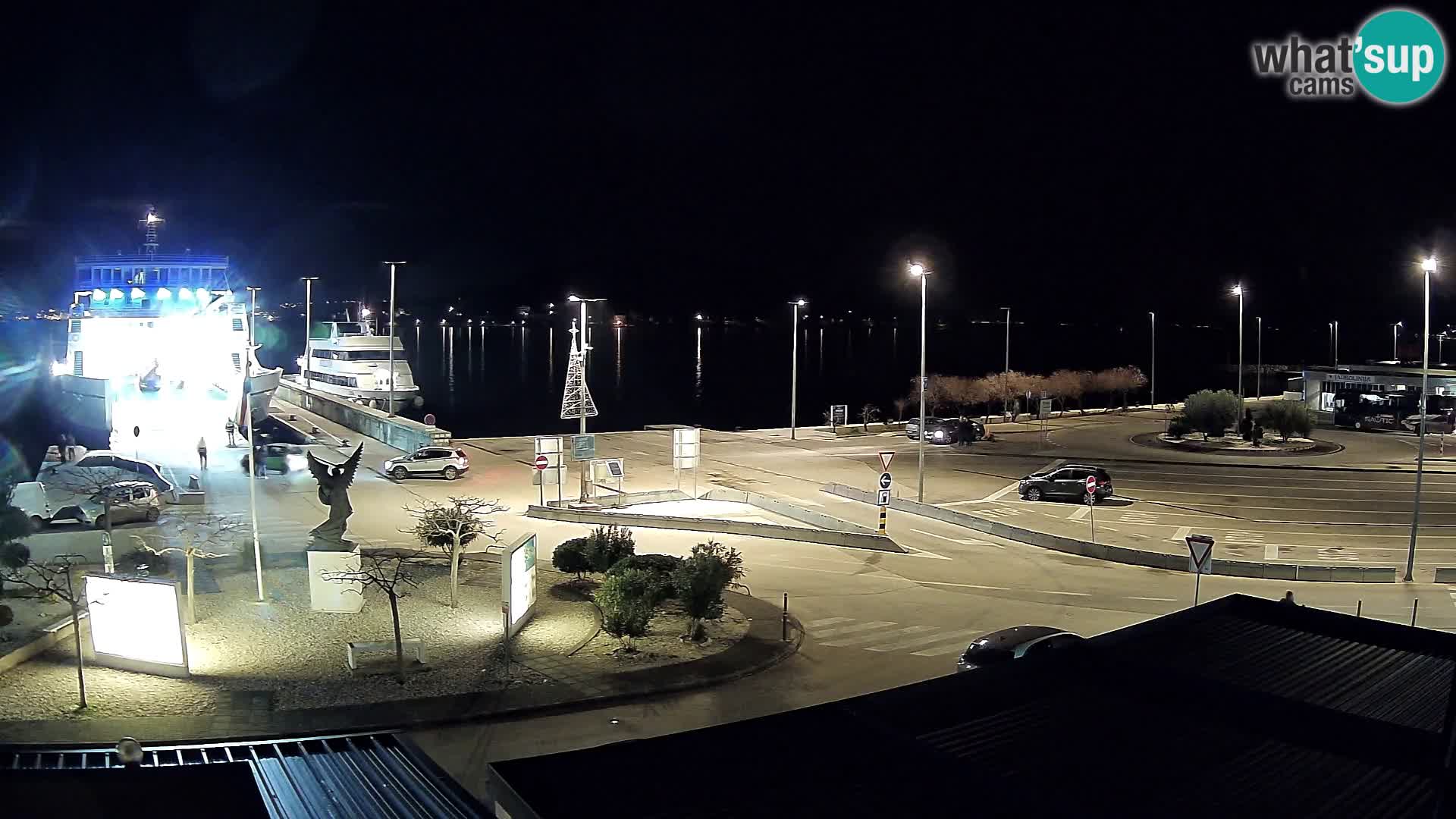 Web kamera Ugljan – Preko trajekt za Zadar