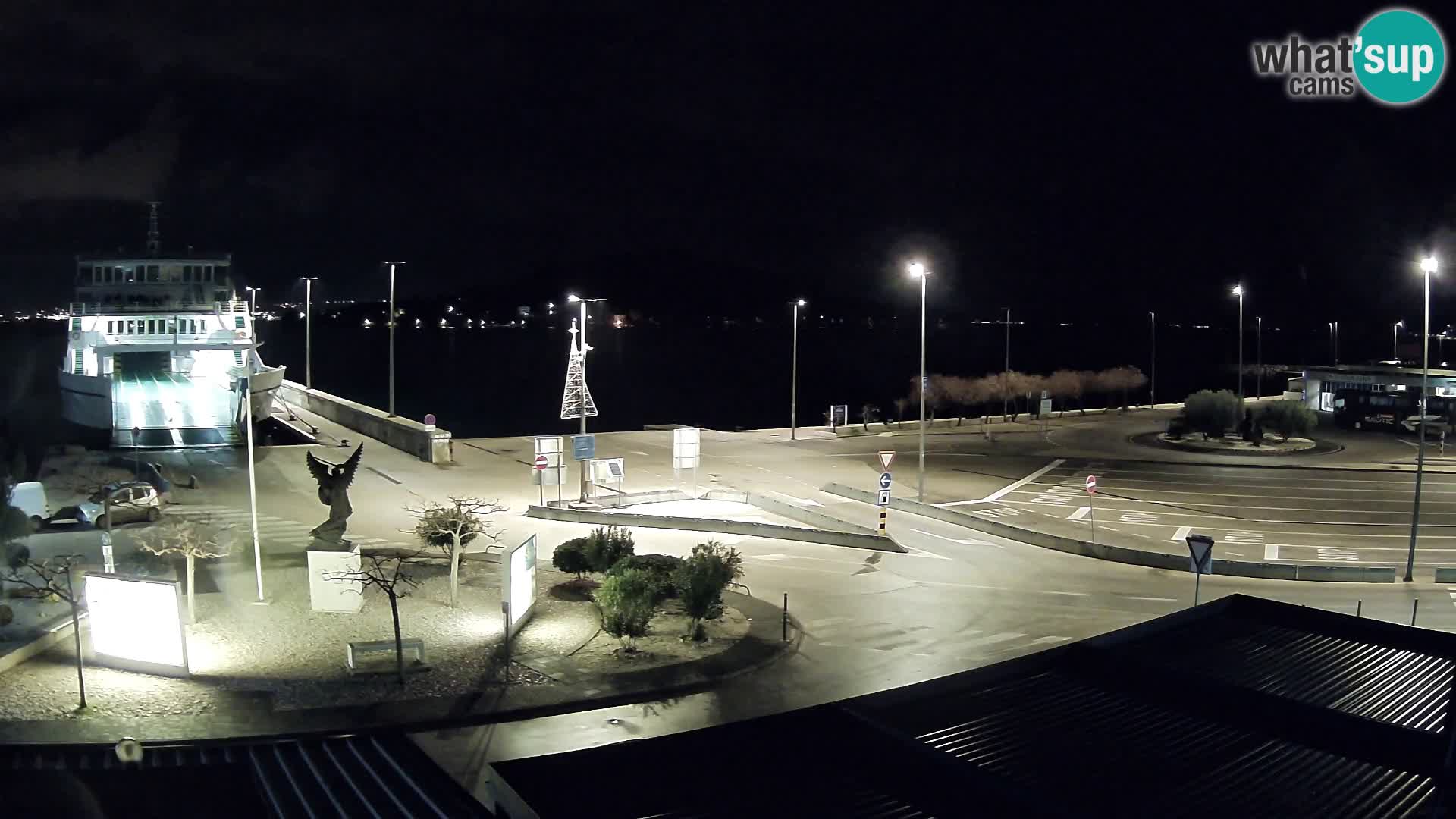 Spletna kamera Ugljan – trajekt Preko – Zadar