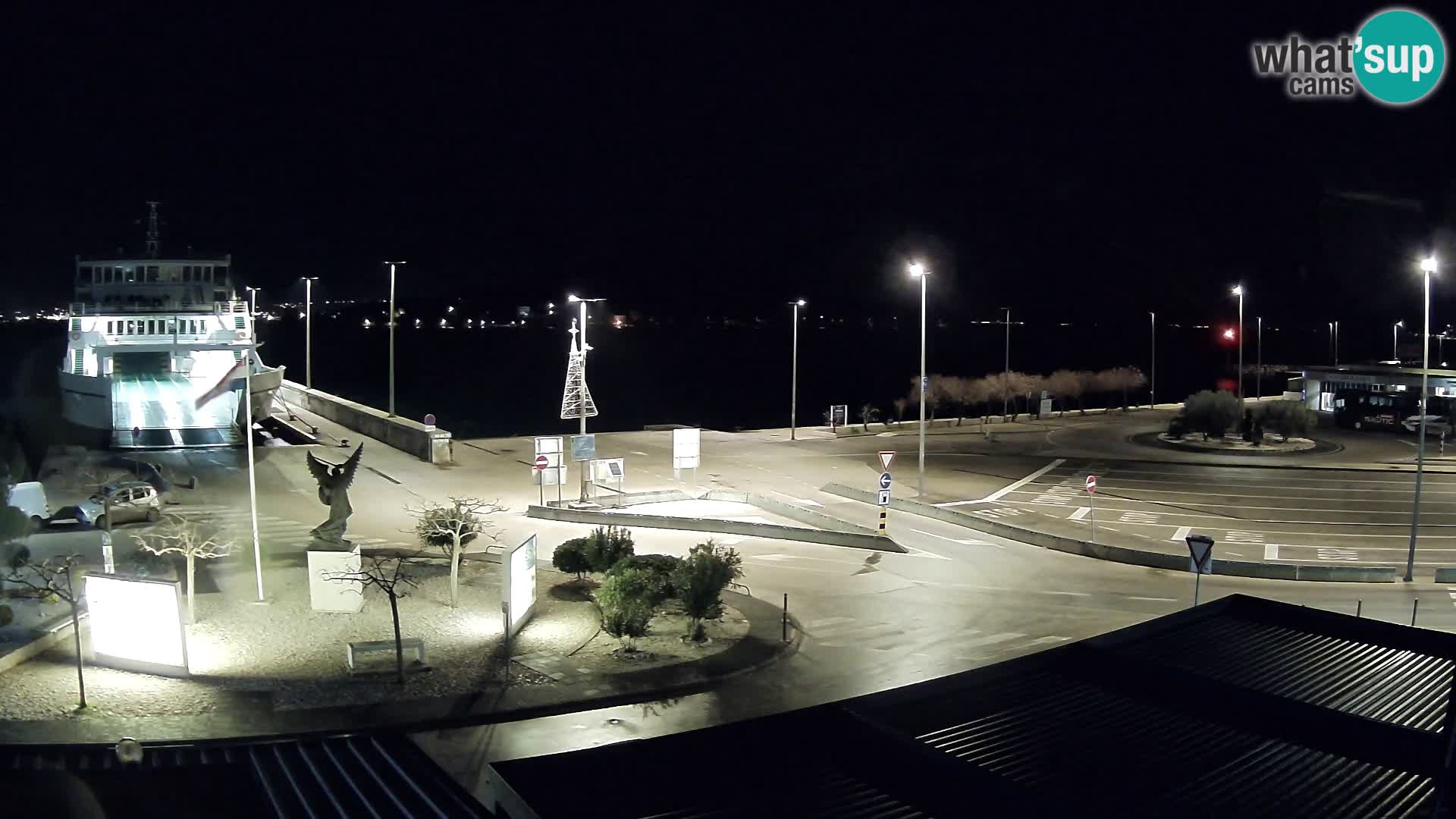 Webcam Ugljan – Preko Ferry to Zadar