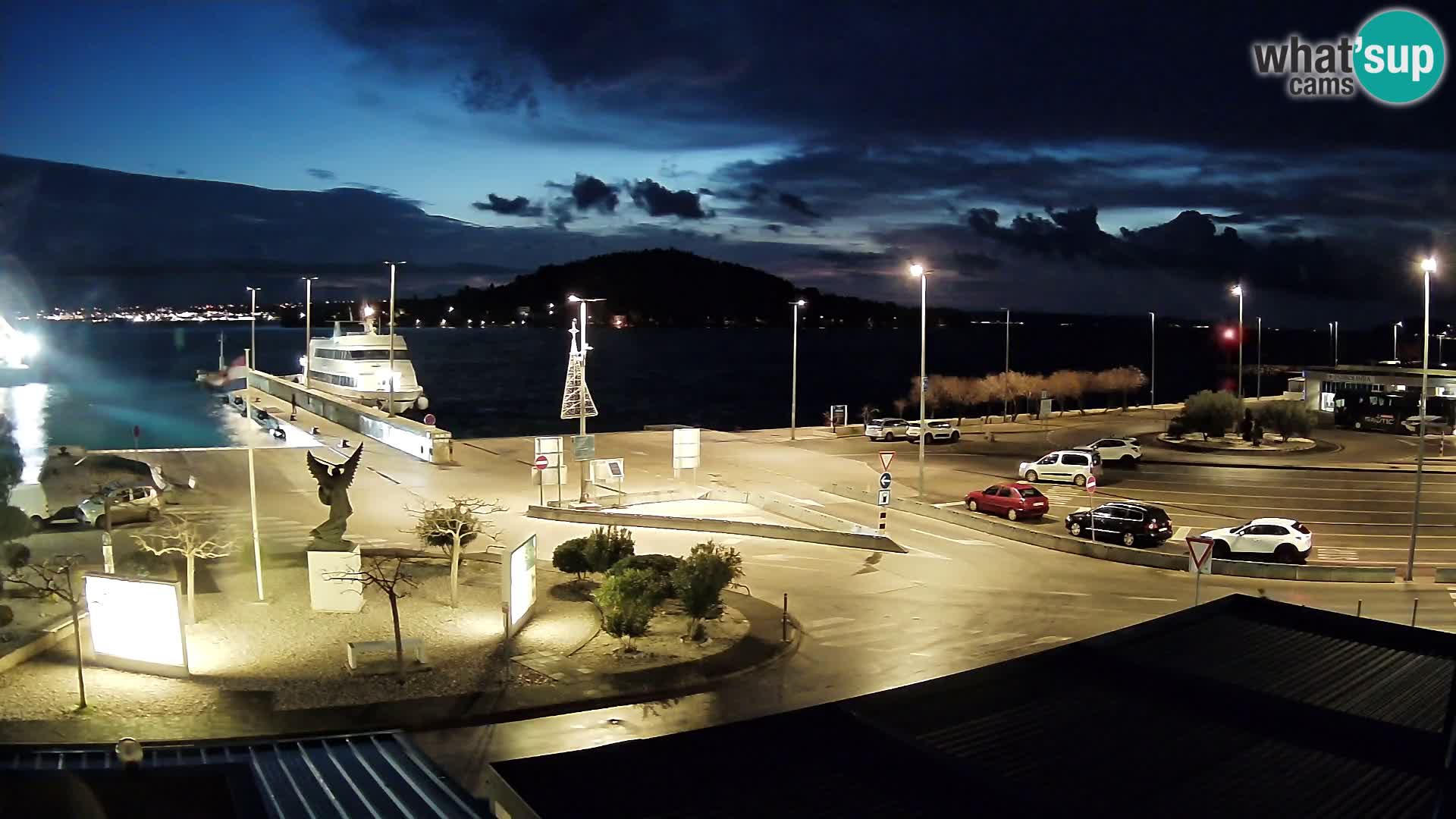 Webcam Ugljan – Preko Ferry to Zadar