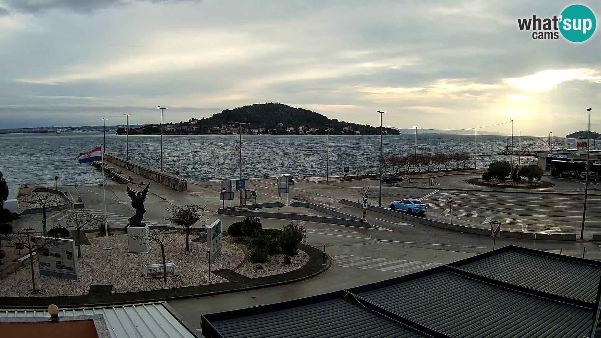 Cámara web UGLJAN – Transportar de Preko a Zadar