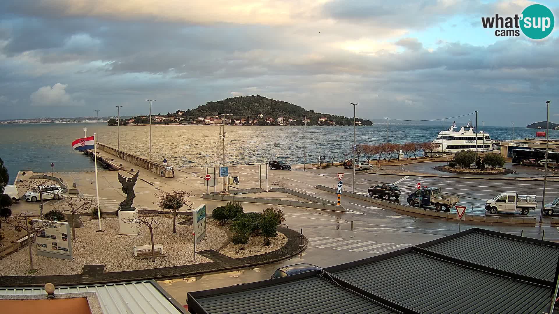 UGLJAN Webcam – Preko-Fähre nach Zadar