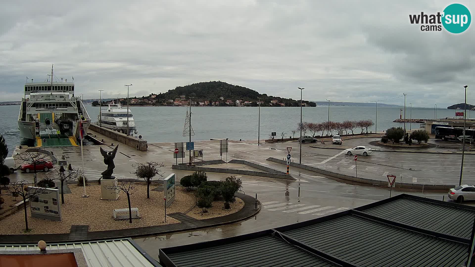 UGLJAN Webcam – Preko-Fähre nach Zadar