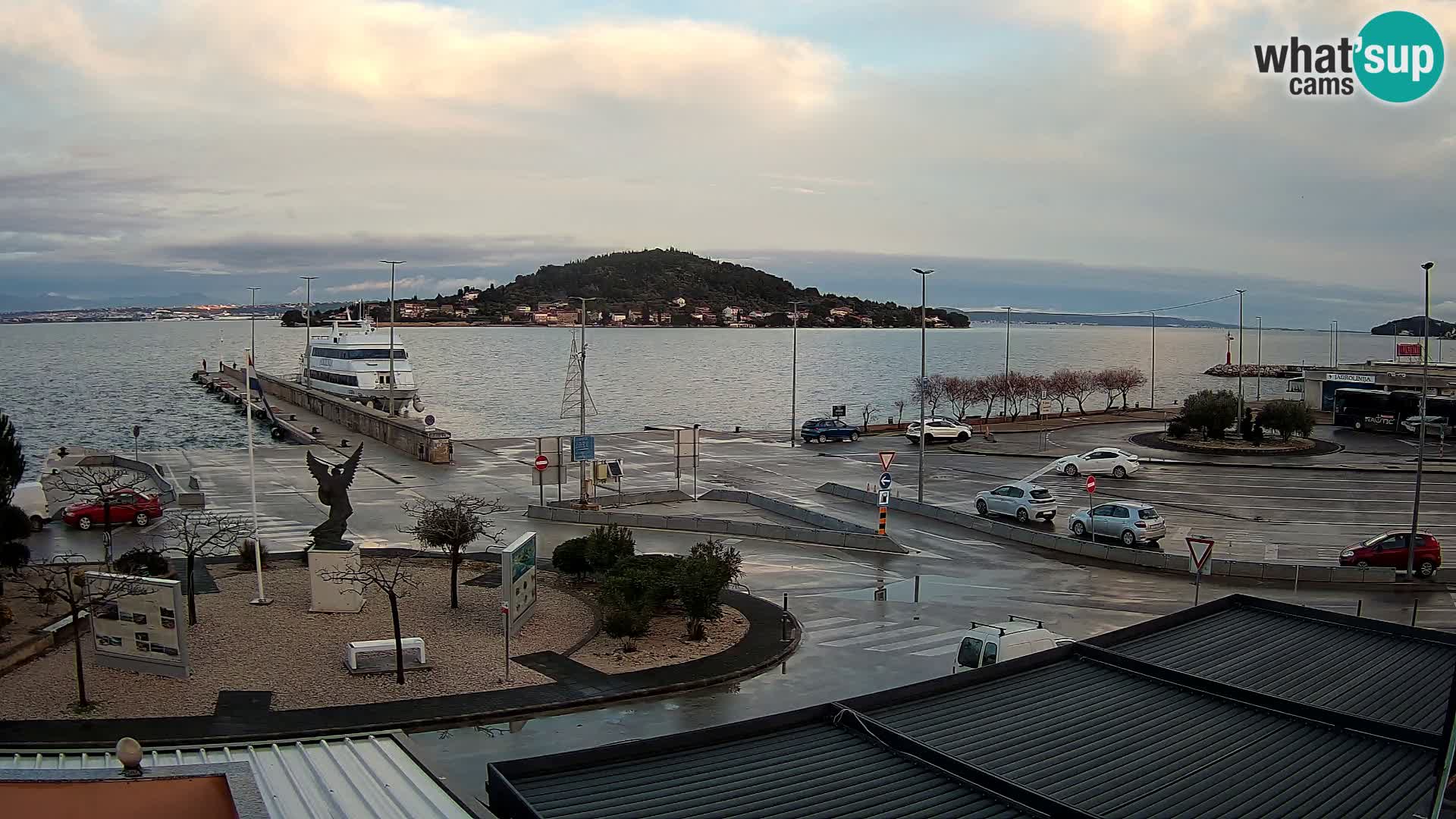 Spletna kamera Ugljan – trajekt Preko – Zadar