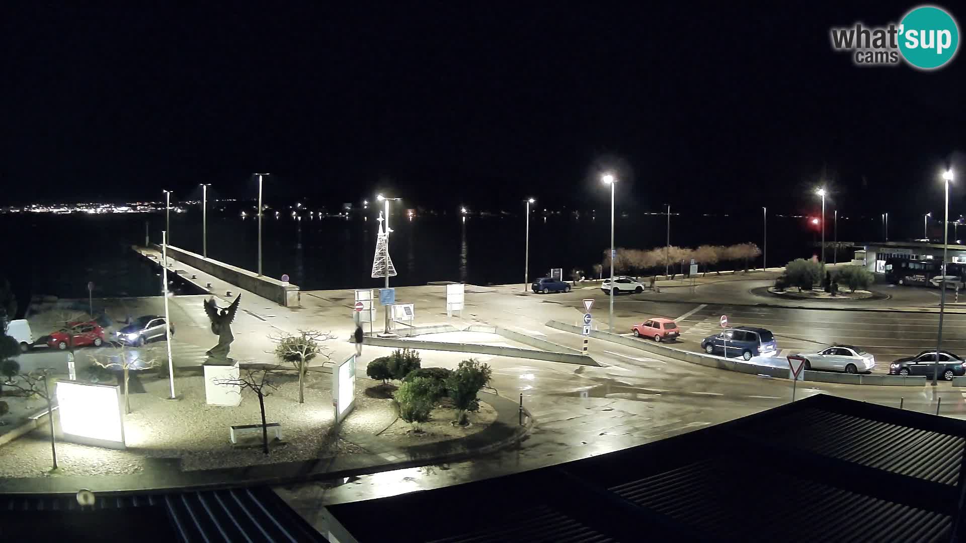 Spletna kamera Ugljan – trajekt Preko – Zadar