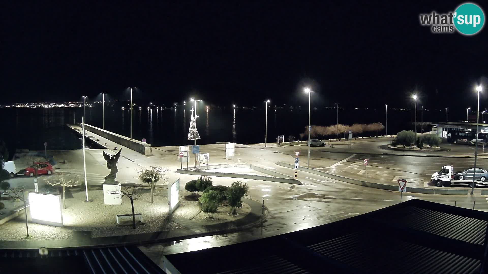 Spletna kamera Ugljan – trajekt Preko – Zadar