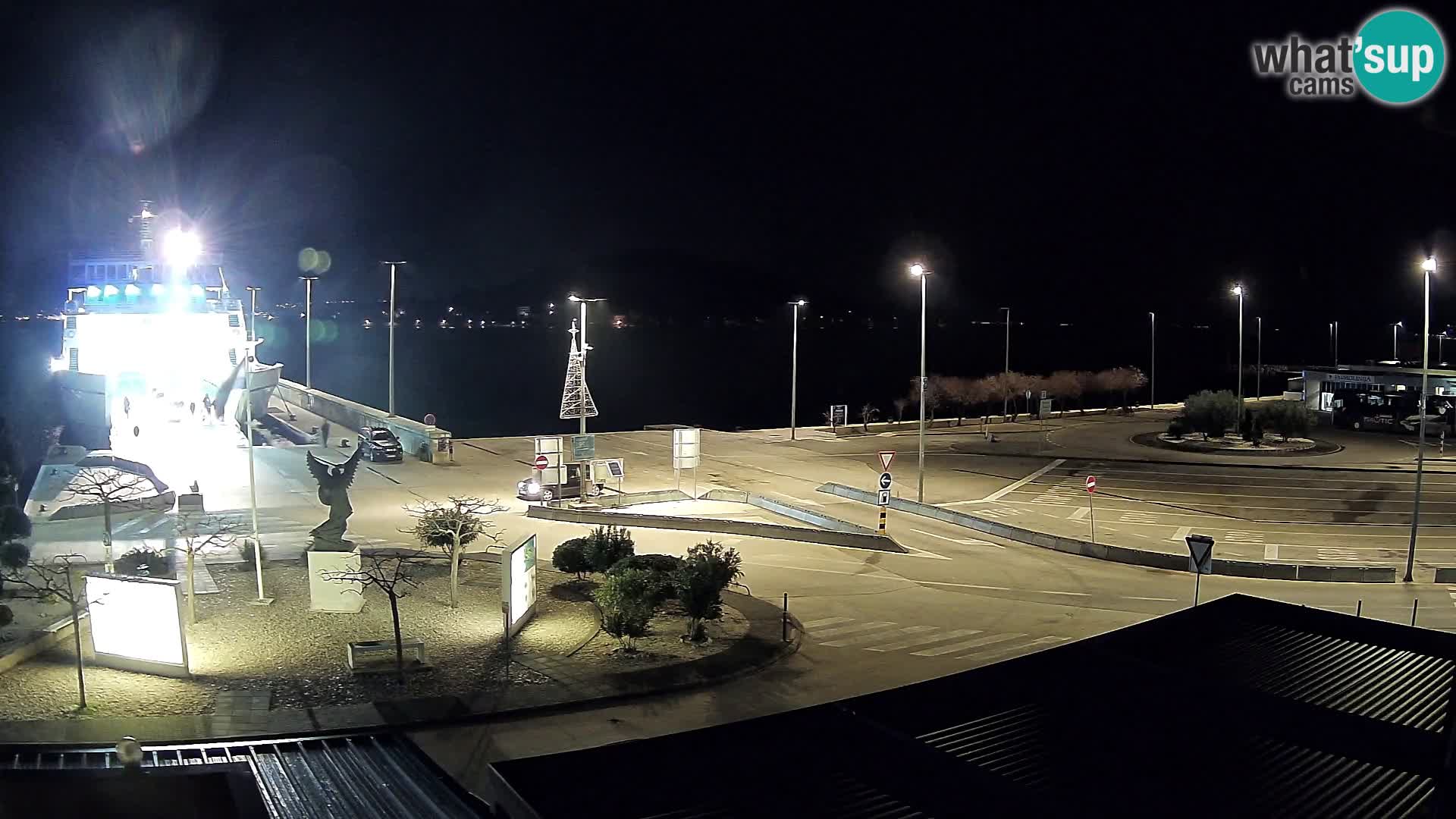 Webcam Ugliano – terminal traghetto da Preko a Zara