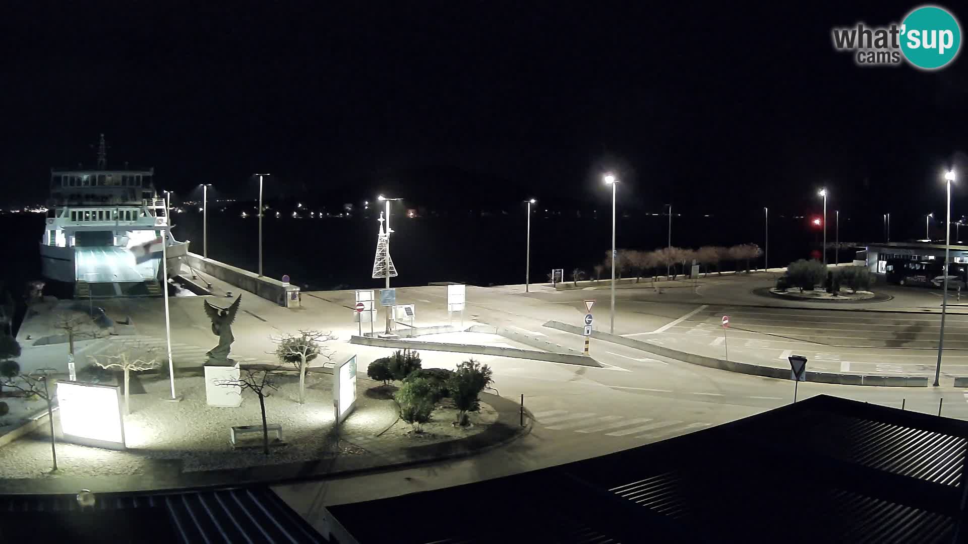 Webcam Ugliano – terminal traghetto da Preko a Zara