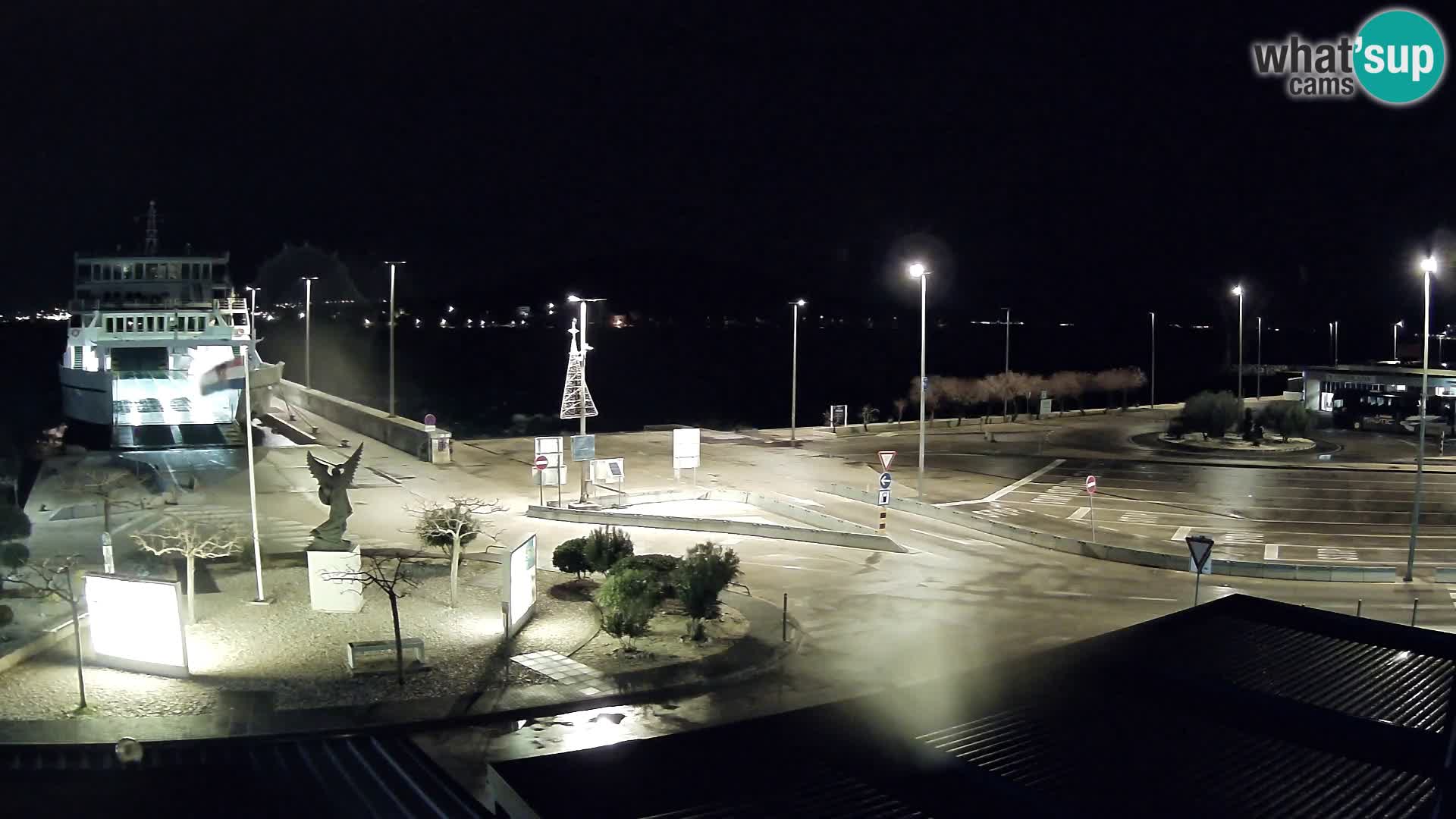 Spletna kamera Ugljan – trajekt Preko – Zadar