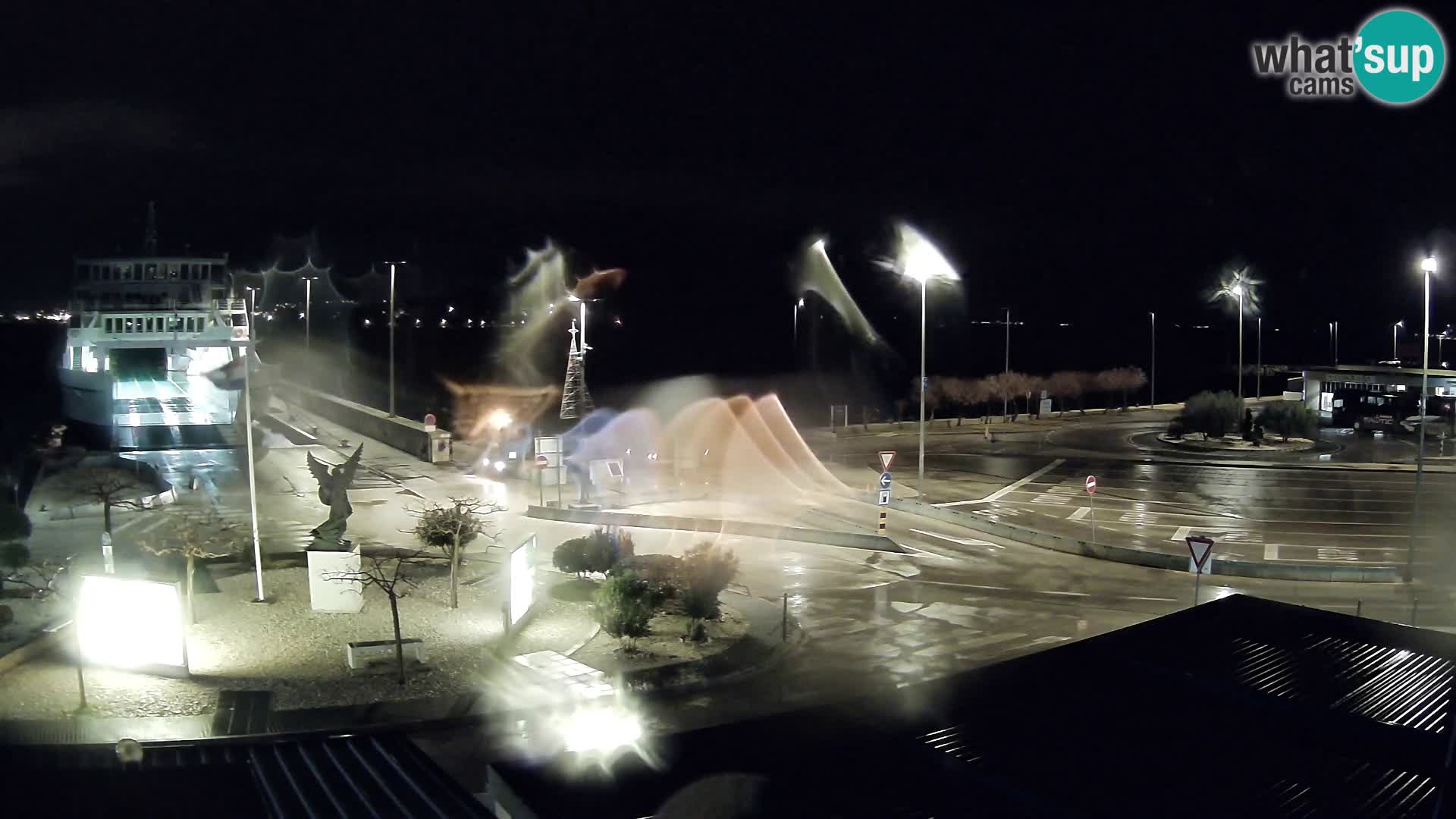 Spletna kamera Ugljan – trajekt Preko – Zadar