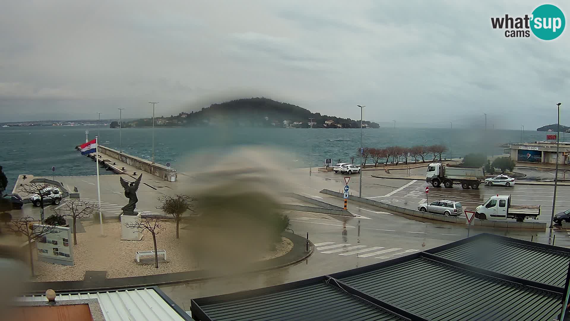 Spletna kamera Ugljan – trajekt Preko – Zadar