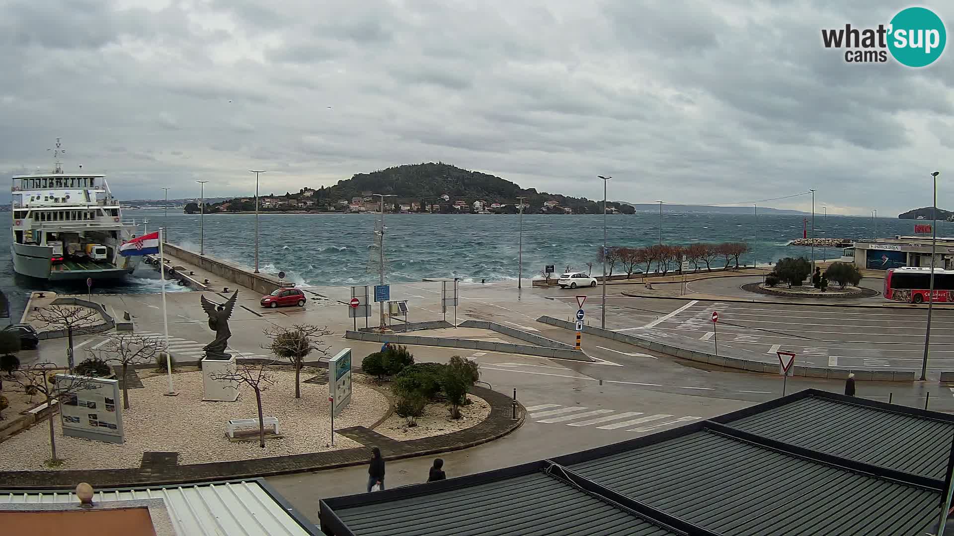 Cámara web UGLJAN – Transportar de Preko a Zadar