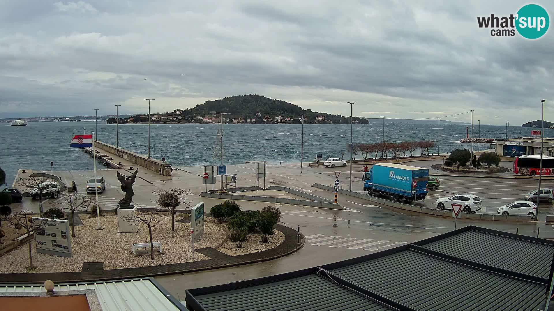 Web cam UGLJAN – Ferry de Preko à Zadar