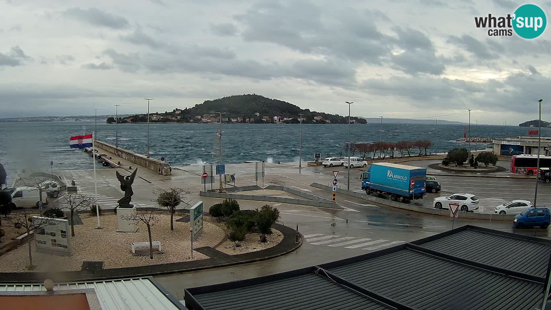 Cámara web UGLJAN – Transportar de Preko a Zadar