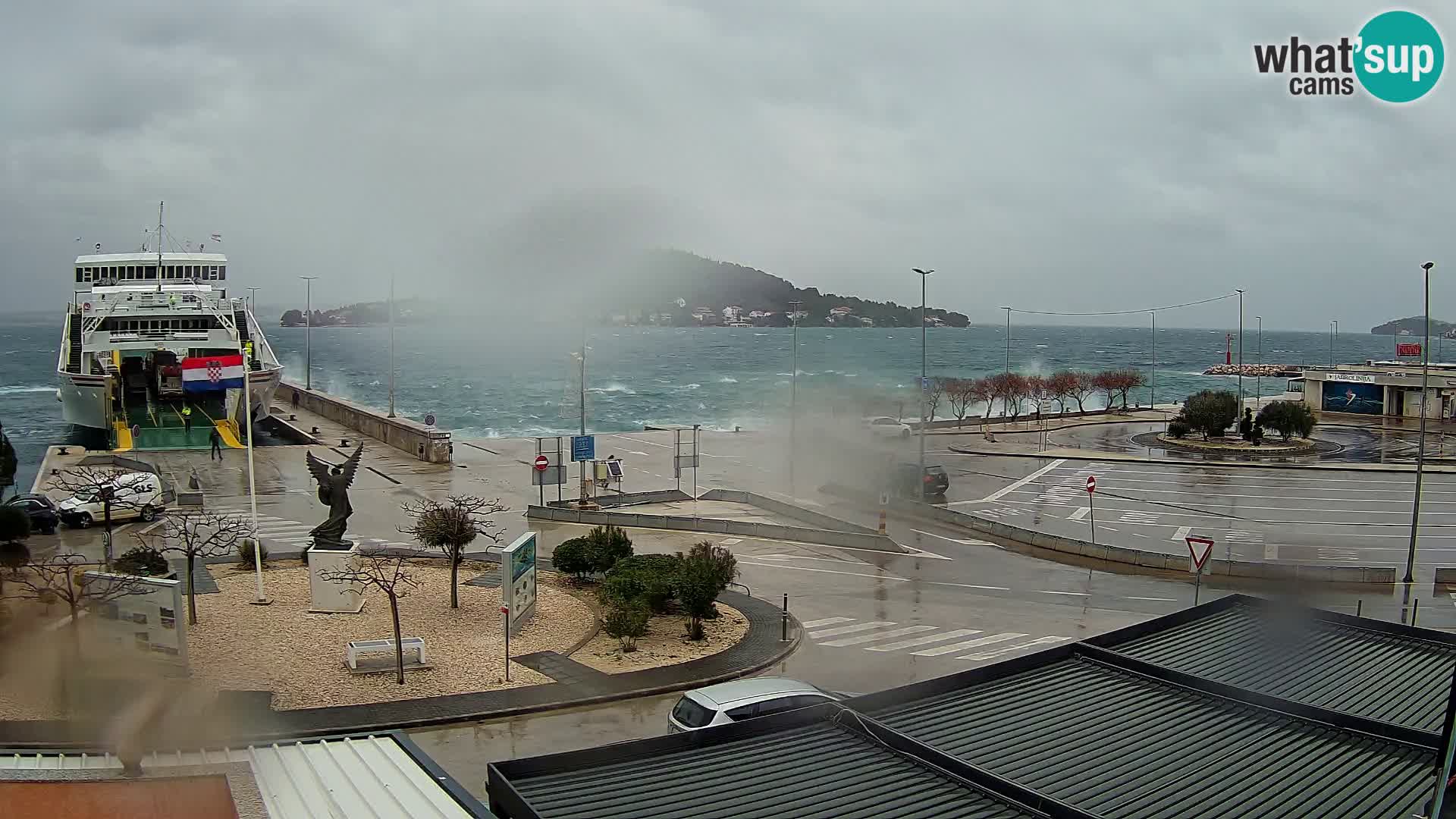 Webcam Ugljan – Preko Ferry to Zadar