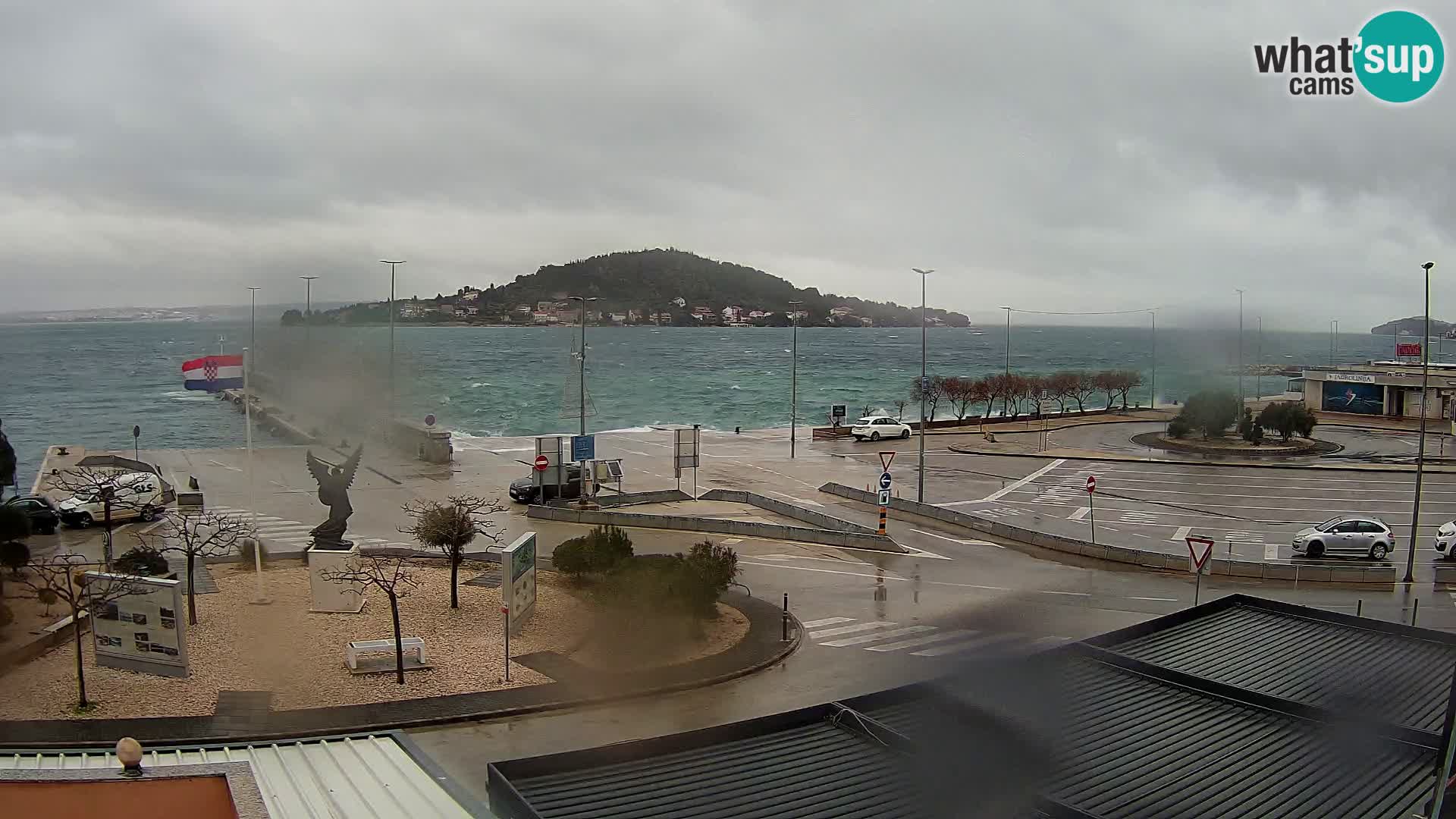 Webcam Ugljan – Preko Ferry to Zadar