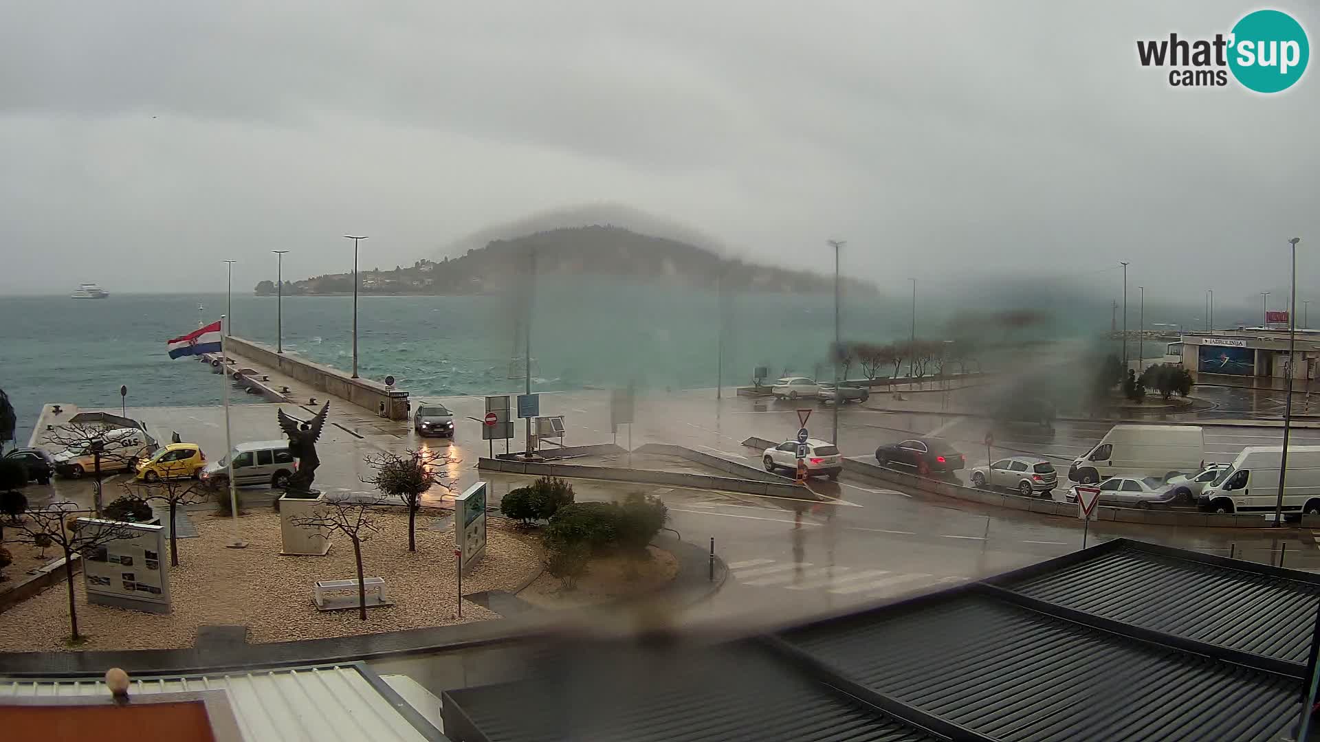 Webcam Ugljan – Preko Ferry to Zadar