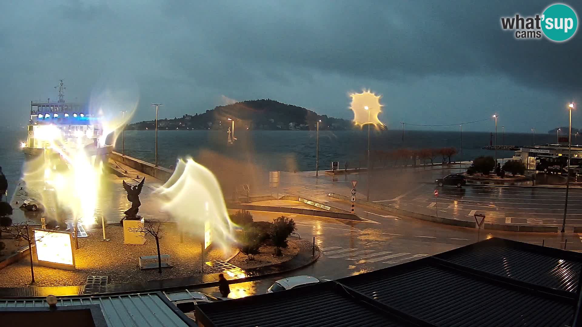 Webcam Ugljan – Preko Ferry to Zadar