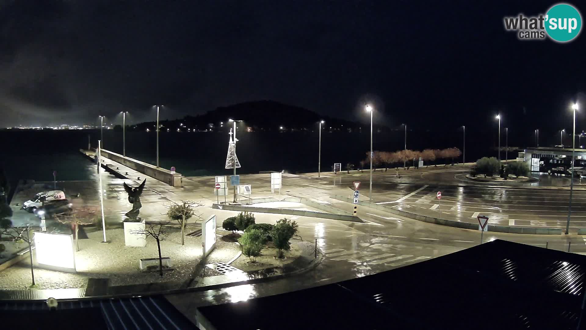 Spletna kamera Ugljan – trajekt Preko – Zadar