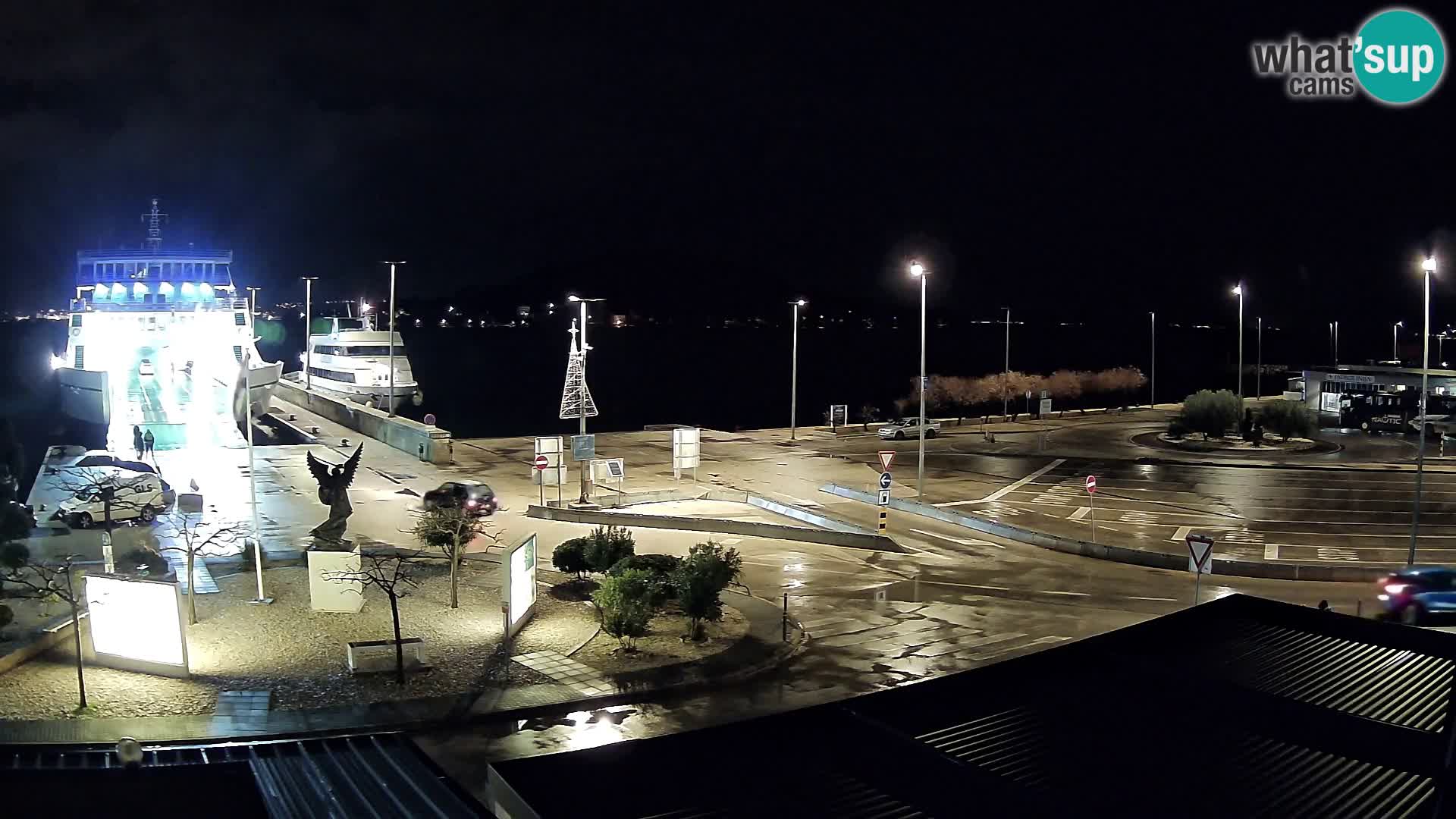 Webcam Ugljan – Preko Ferry to Zadar