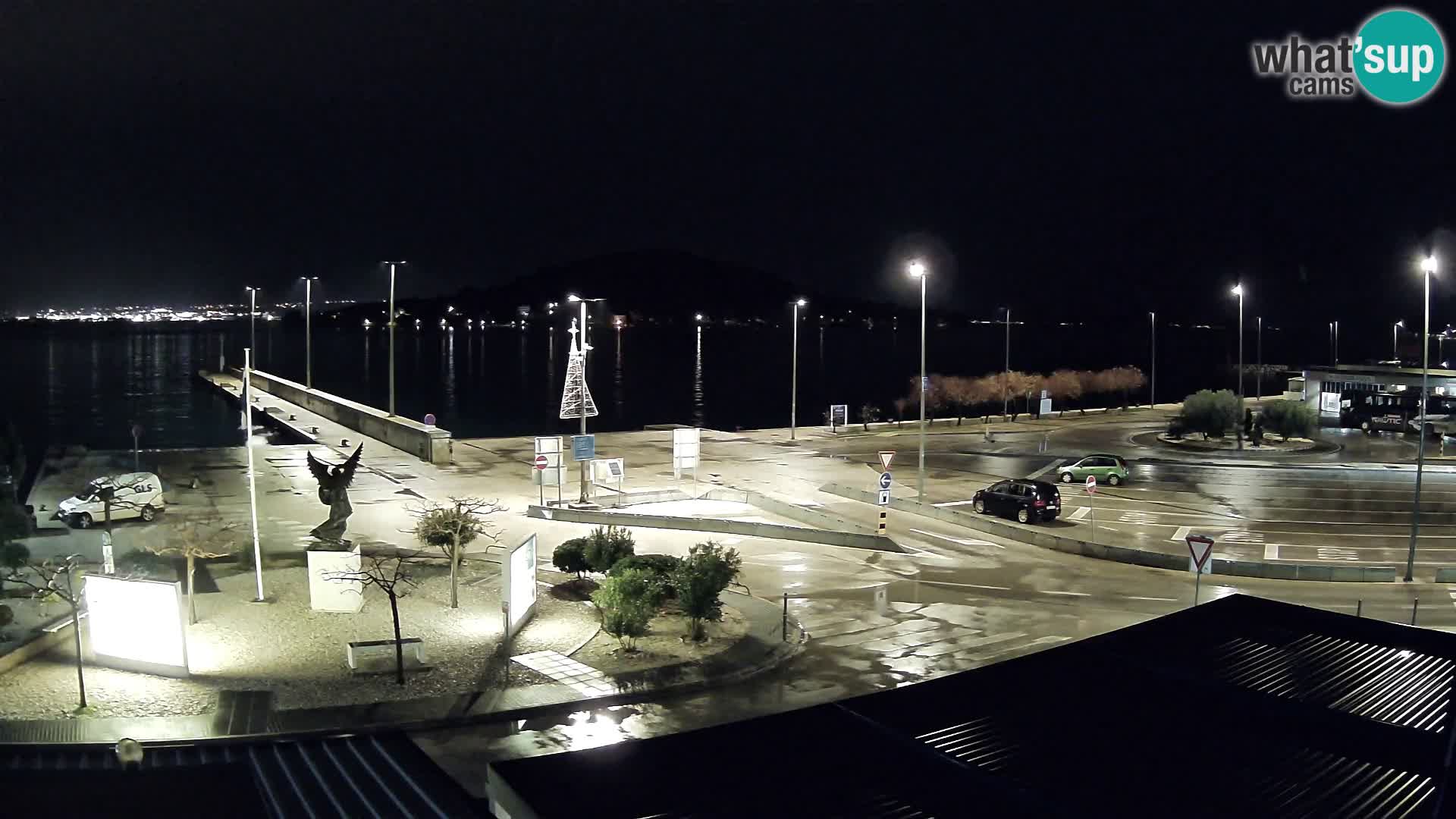 Webcam Ugliano – terminal traghetto da Preko a Zara