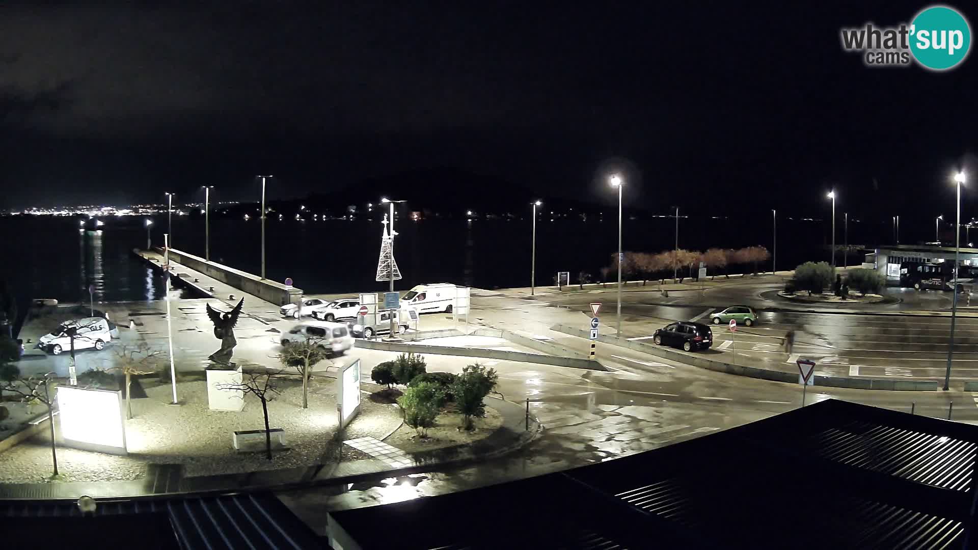 Webcam Ugliano – terminal traghetto da Preko a Zara