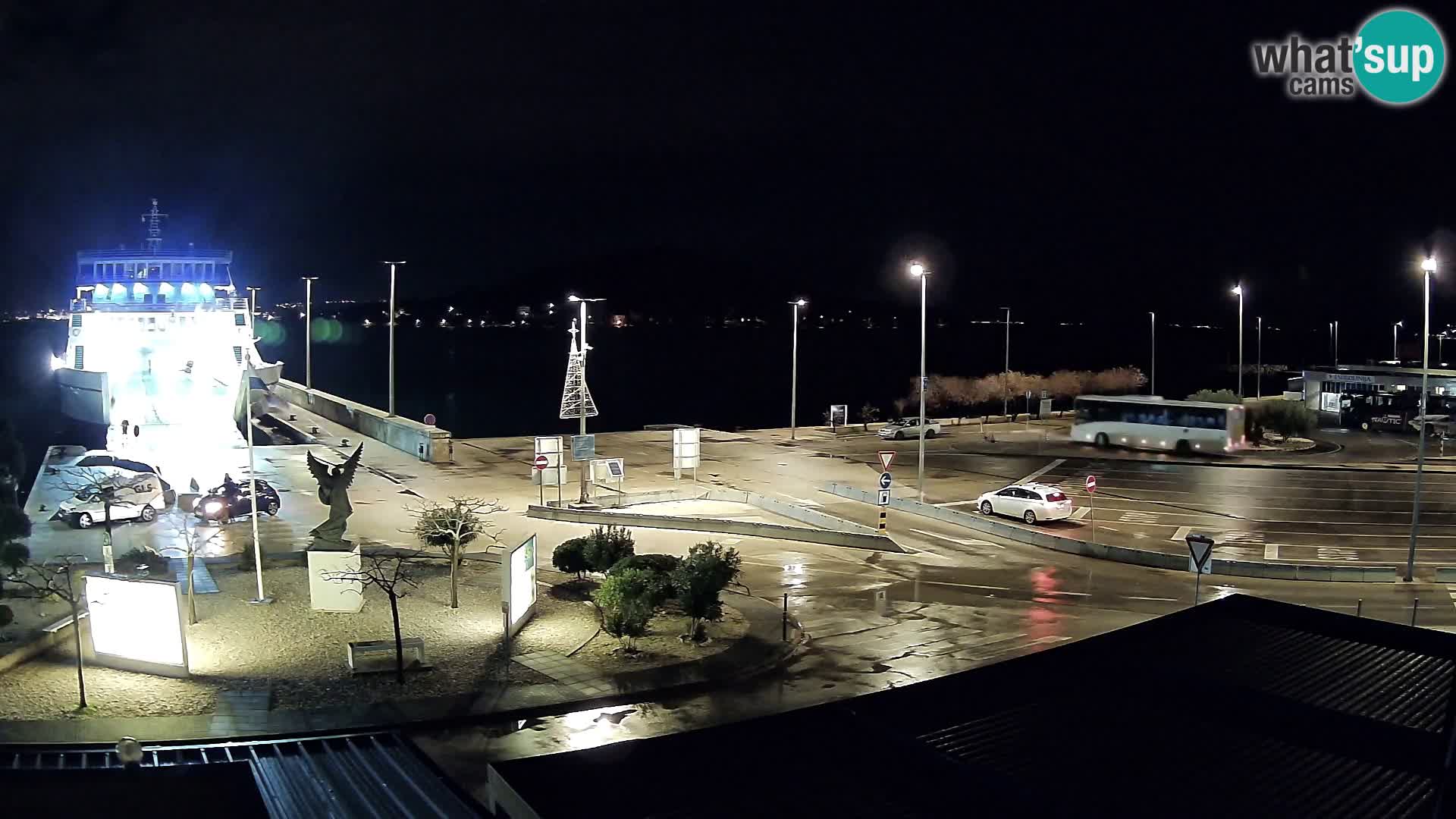 Webcam Ugljan – Preko Ferry to Zadar