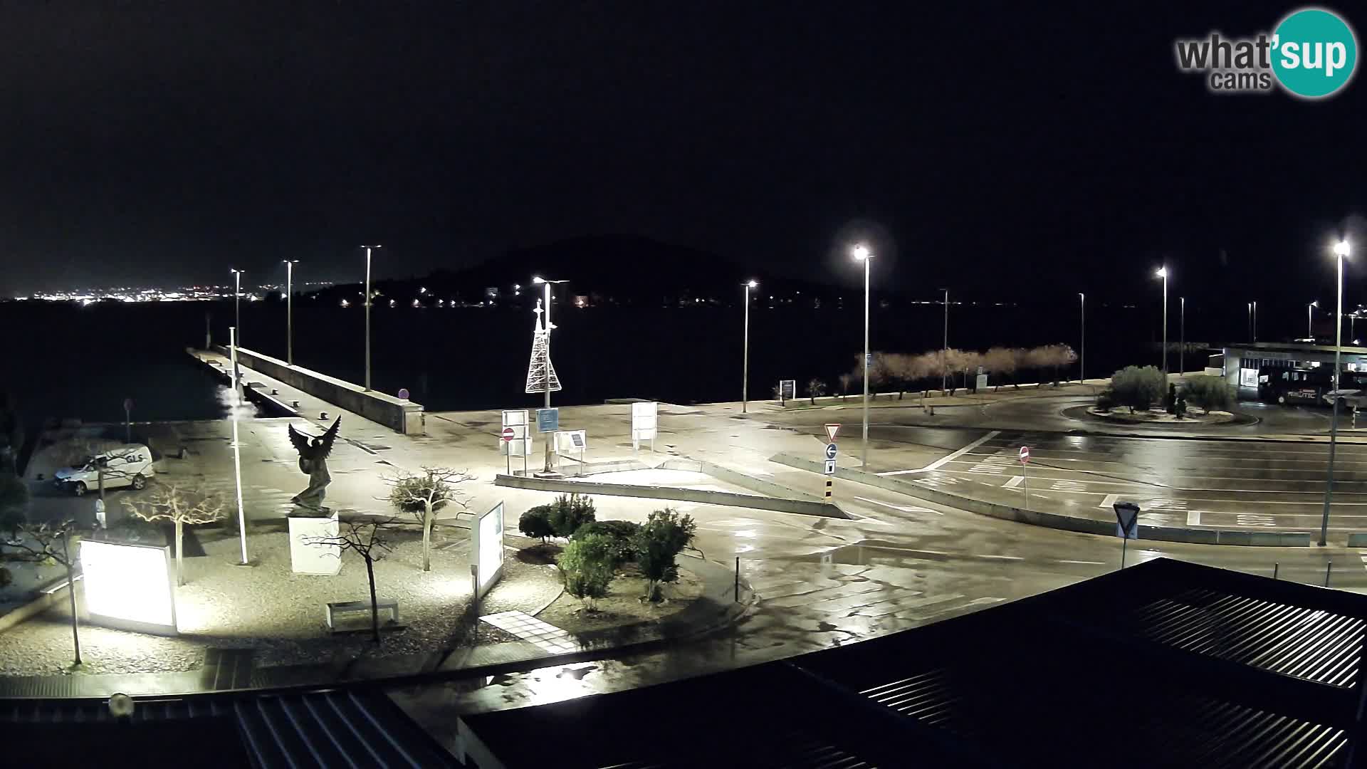 Spletna kamera Ugljan – trajekt Preko – Zadar