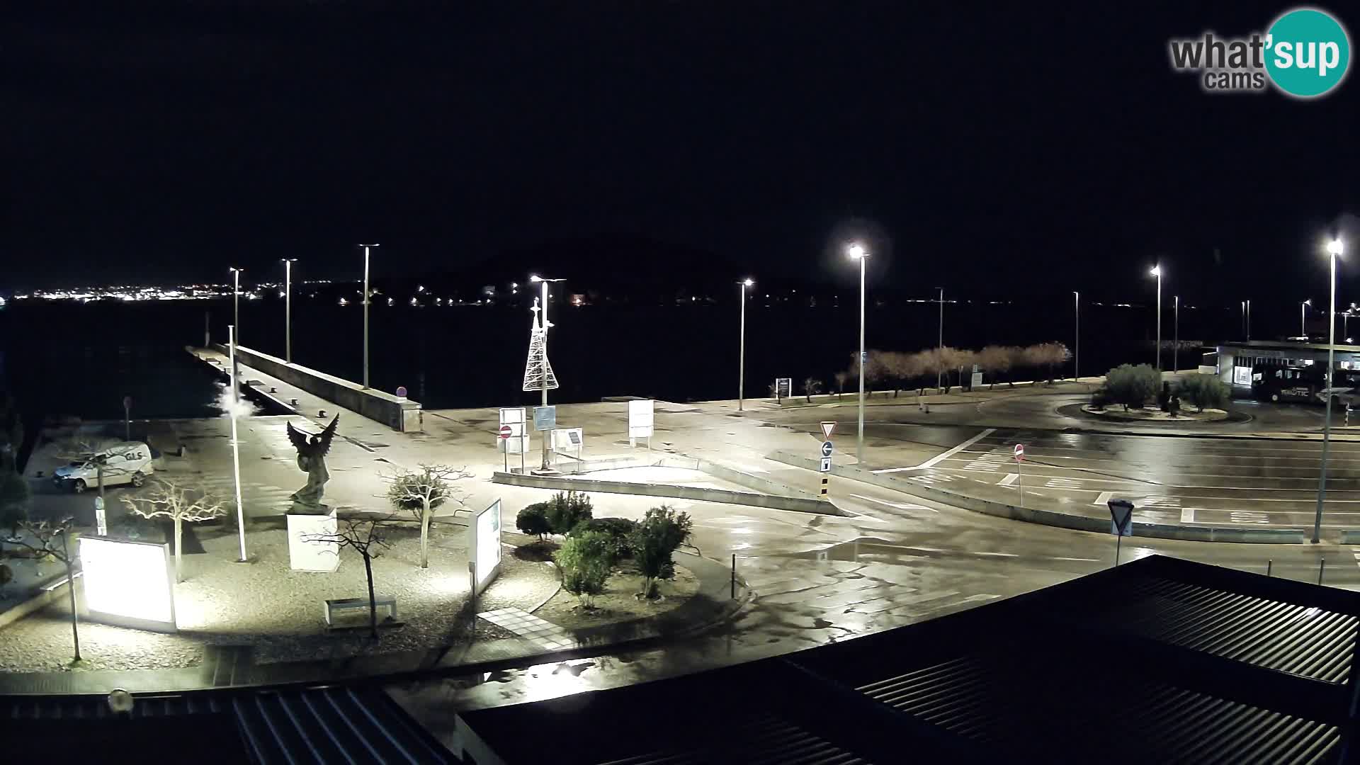 Webcam Ugliano – terminal traghetto da Preko a Zara