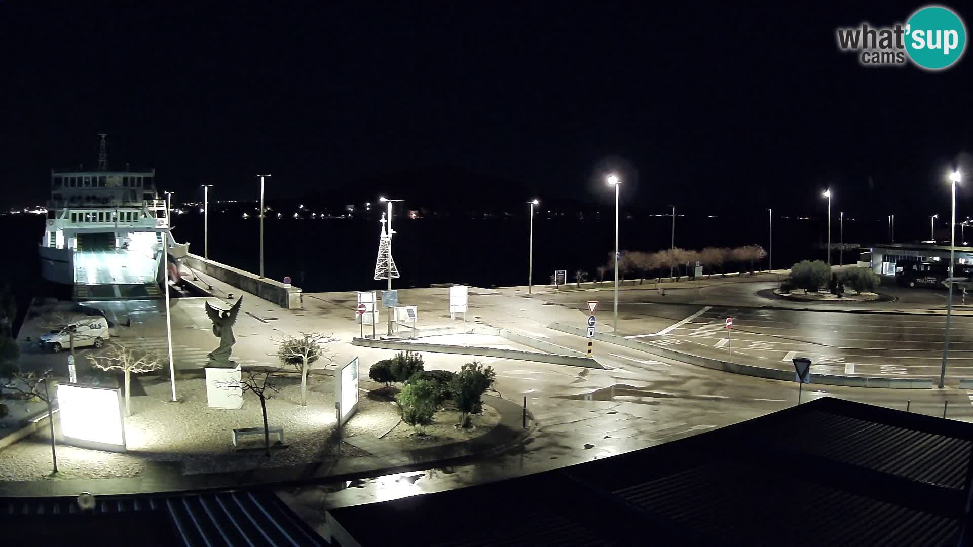 Webcam Ugliano – terminal traghetto da Preko a Zara