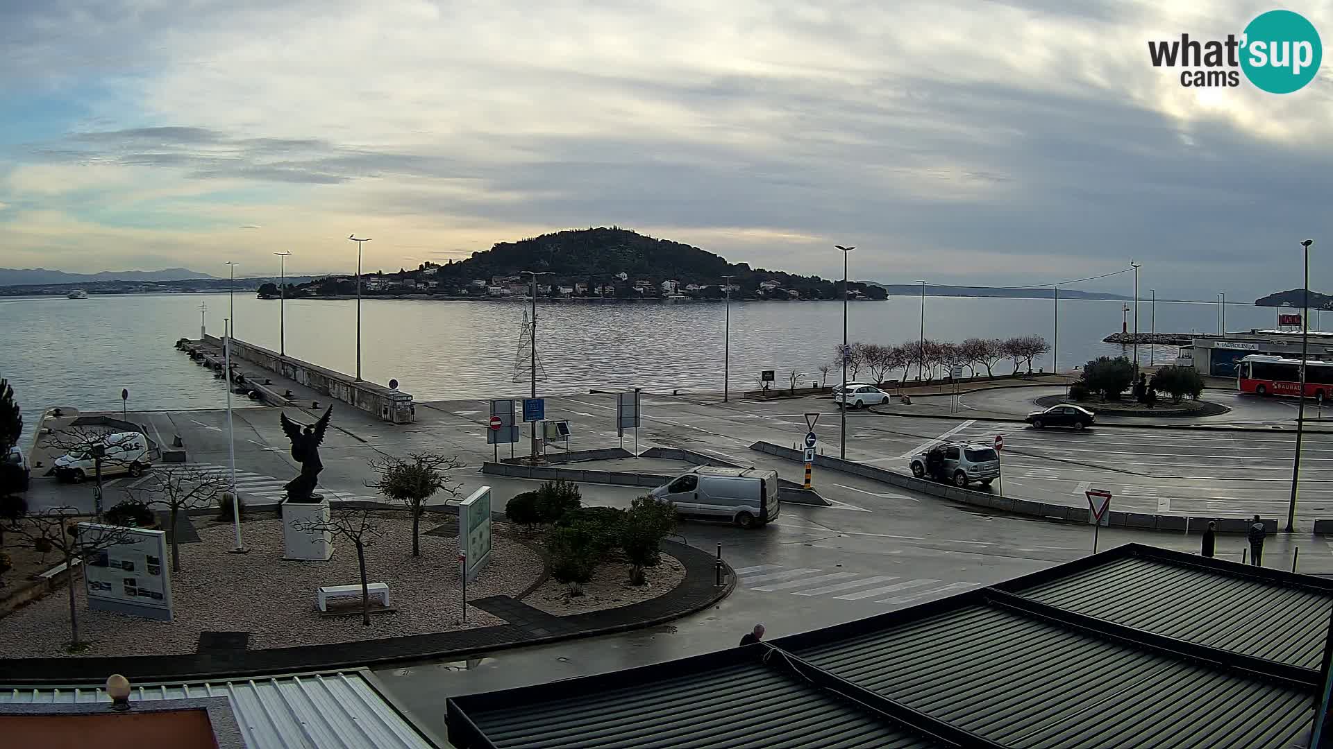 Webcam Ugljan – Preko Ferry to Zadar