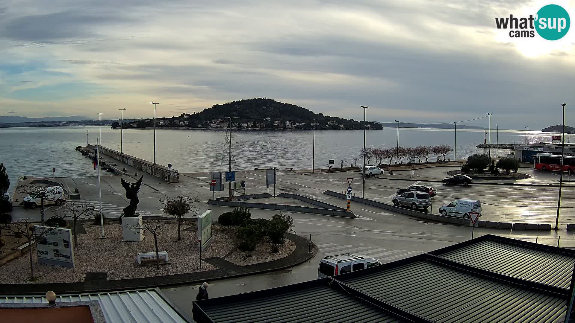Webcam Ugljan – Preko Ferry to Zadar