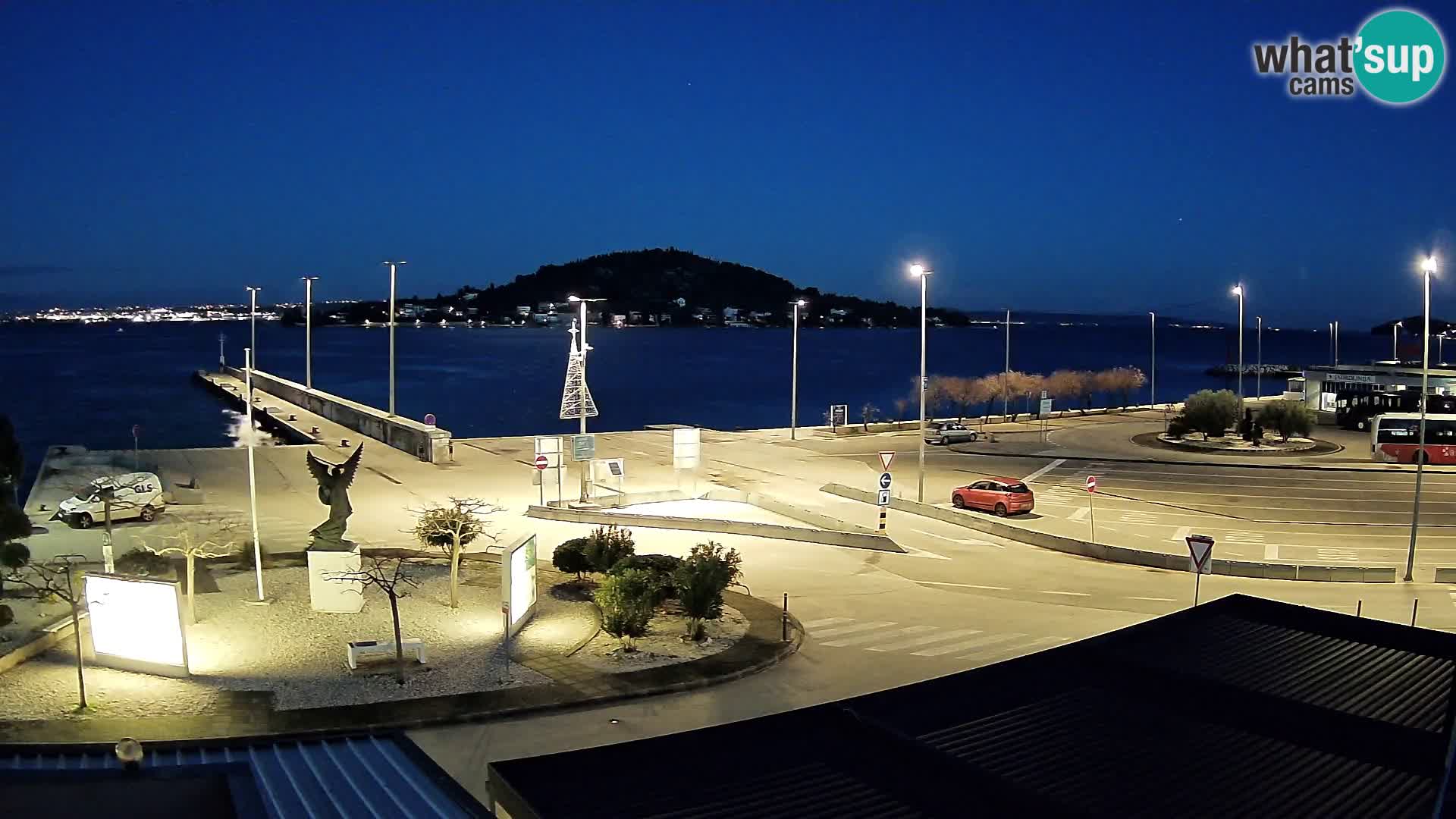 Webcam Ugljan – Preko Ferry to Zadar