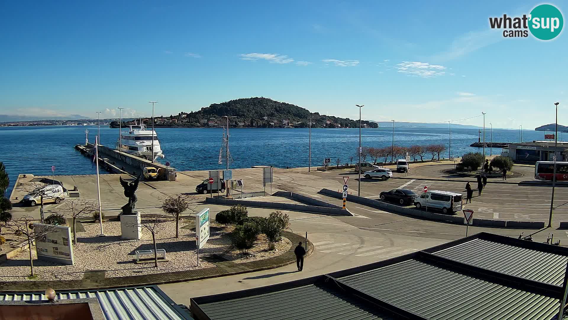 Web cam UGLJAN – Ferry de Preko à Zadar