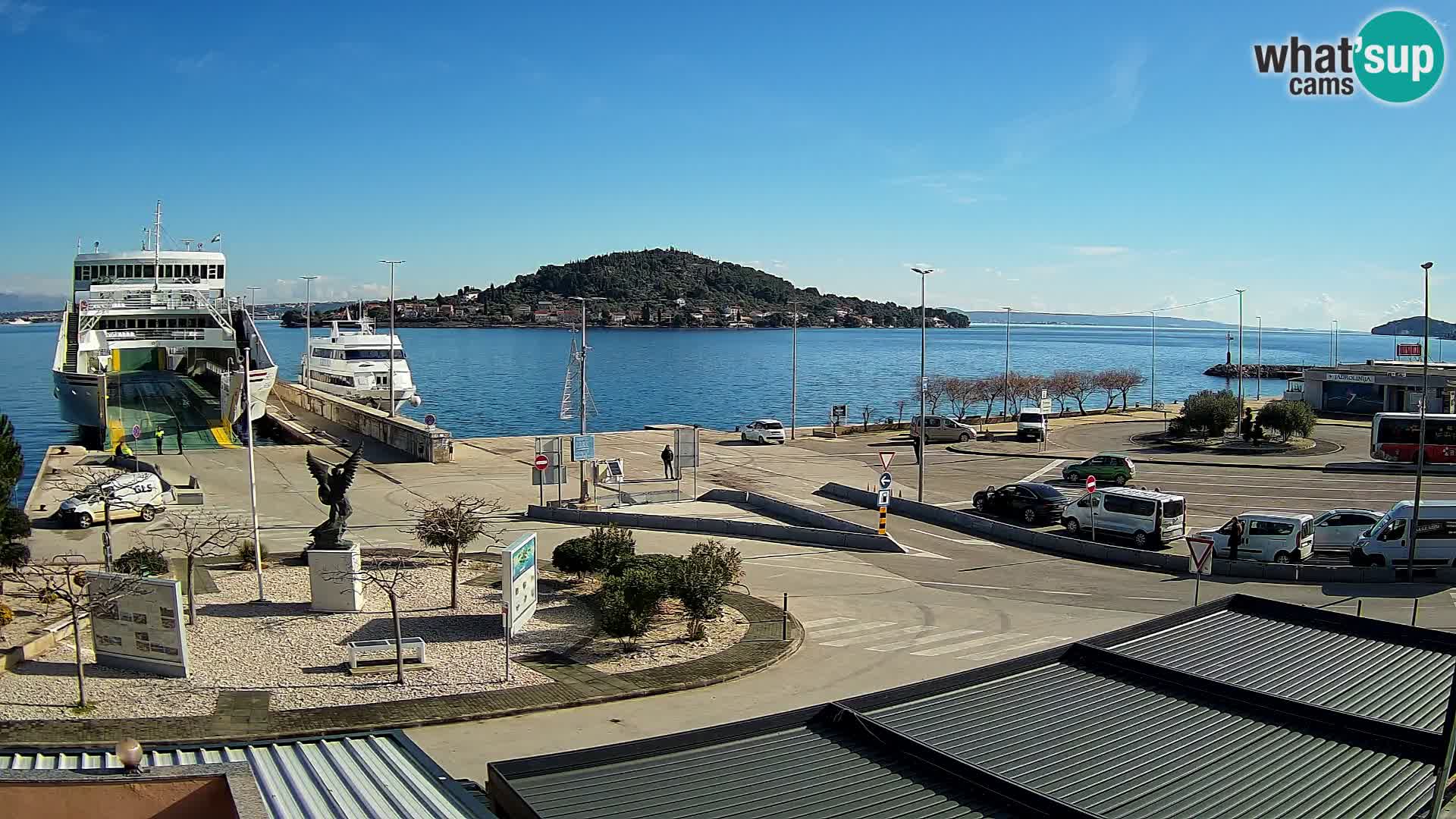 Cámara web UGLJAN – Transportar de Preko a Zadar