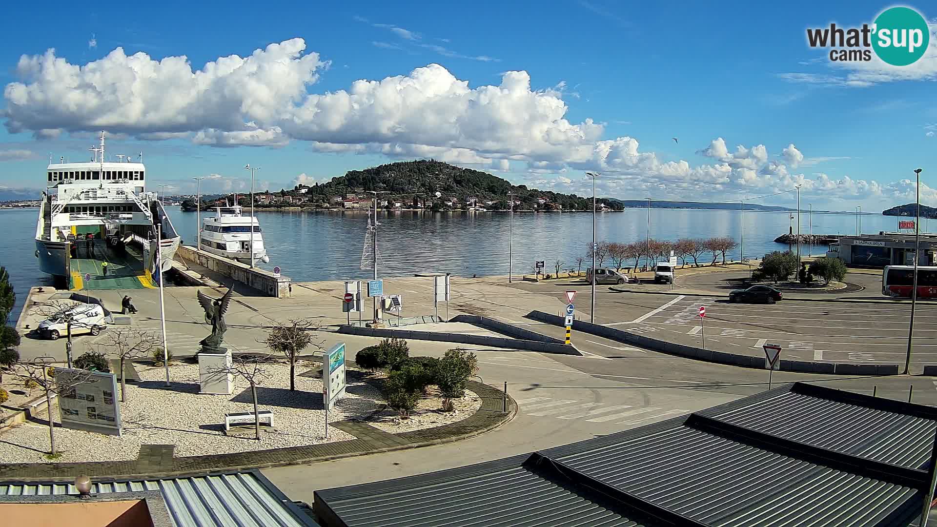 Web cam UGLJAN – Ferry de Preko à Zadar