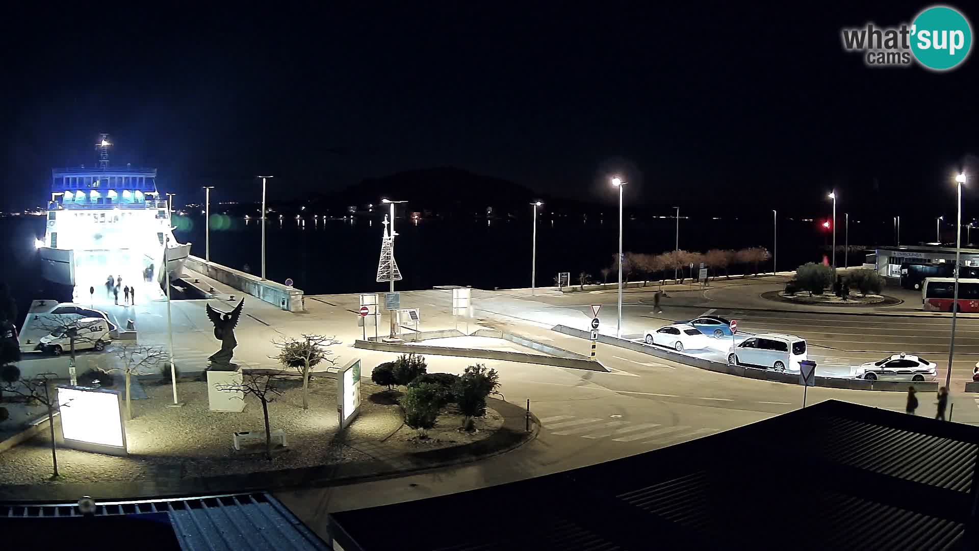 Webcam Ugliano – terminal traghetto da Preko a Zara