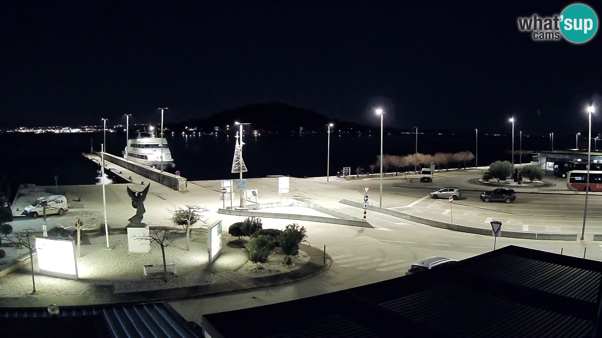 Web kamera Ugljan – Preko trajekt za Zadar