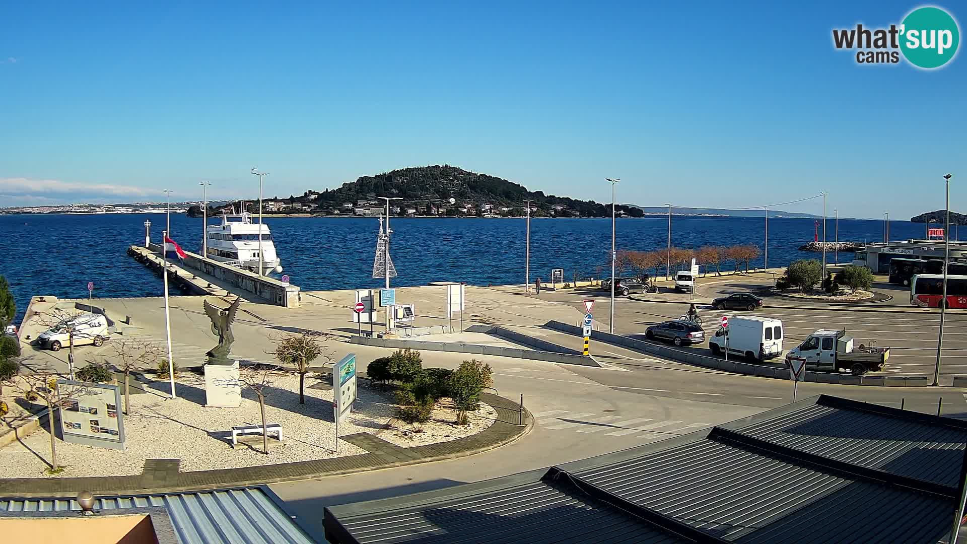 Web cam UGLJAN – Ferry de Preko à Zadar