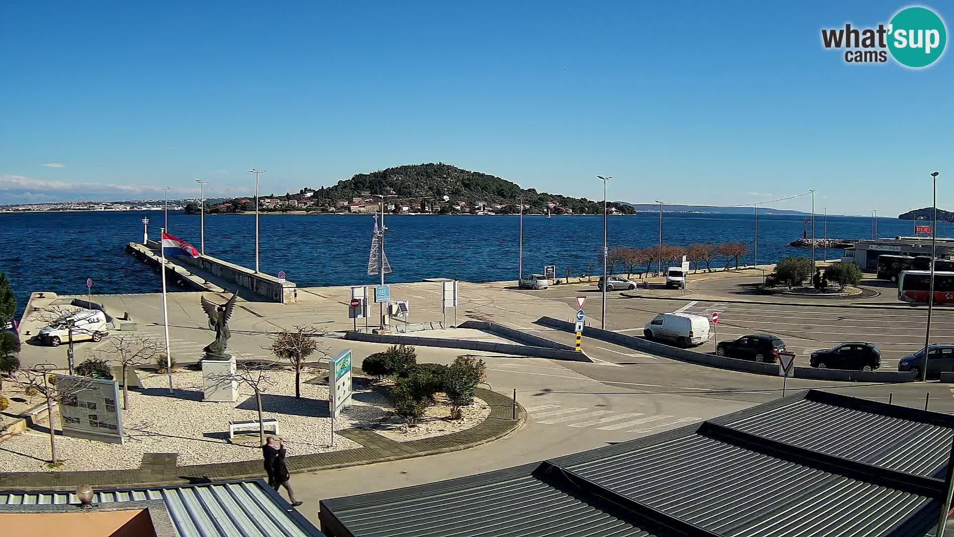 Web cam UGLJAN – Ferry de Preko à Zadar
