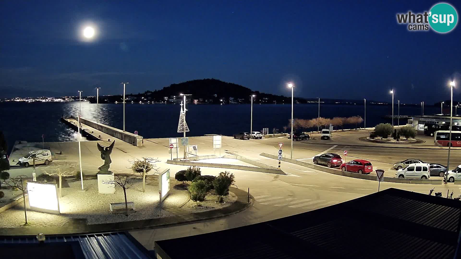 Webcam Ugljan – Preko Ferry to Zadar