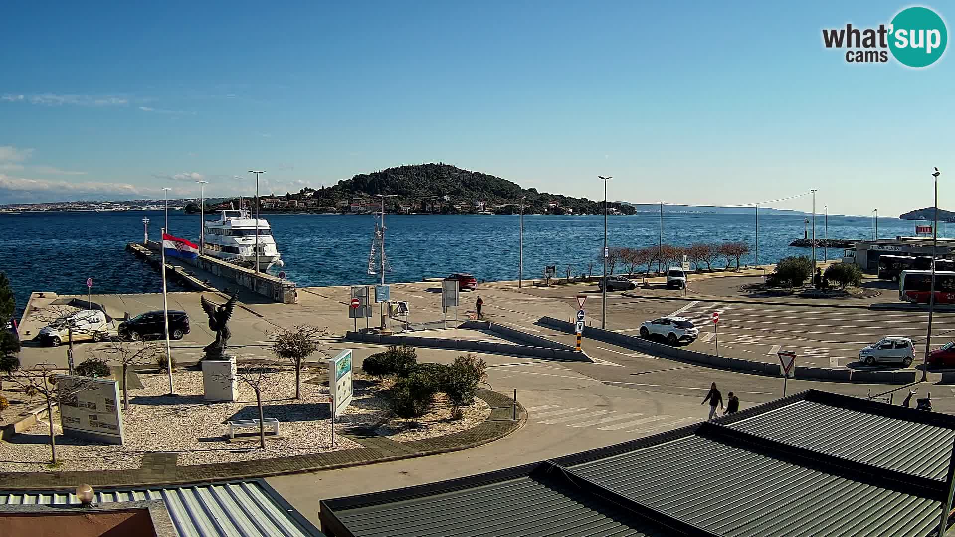 UGLJAN Webcam – Preko-Fähre nach Zadar